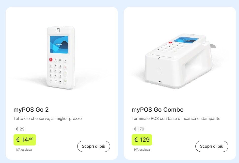 myPOS scontati ad agosto