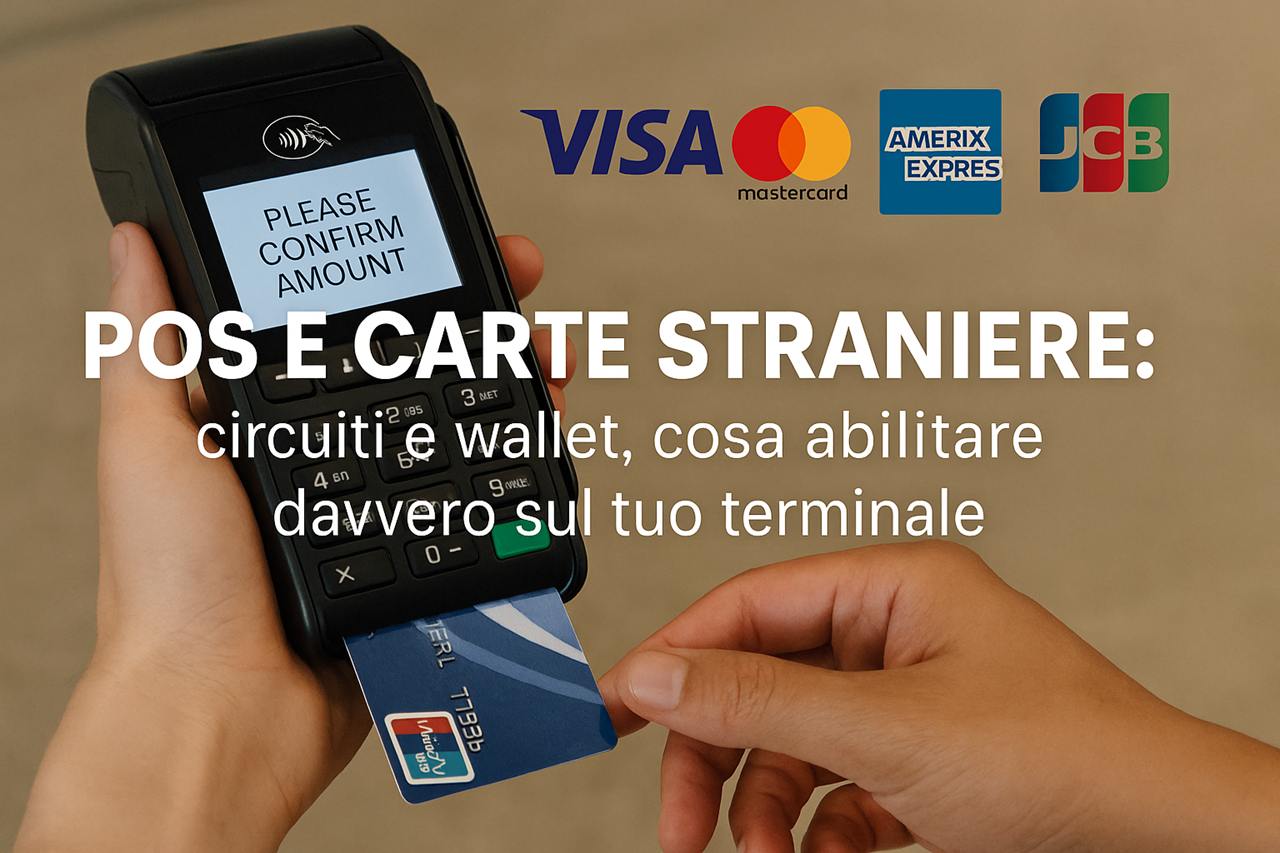 POS e carte straniere: come gestire pagamenti da turisti e viaggiatori