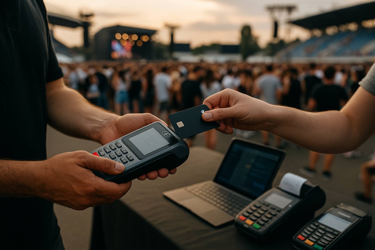 pos per eventi ad alta densità