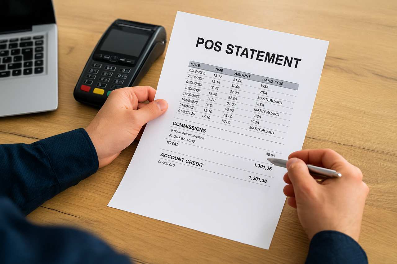 Come leggere correttamente un estratto conto POS