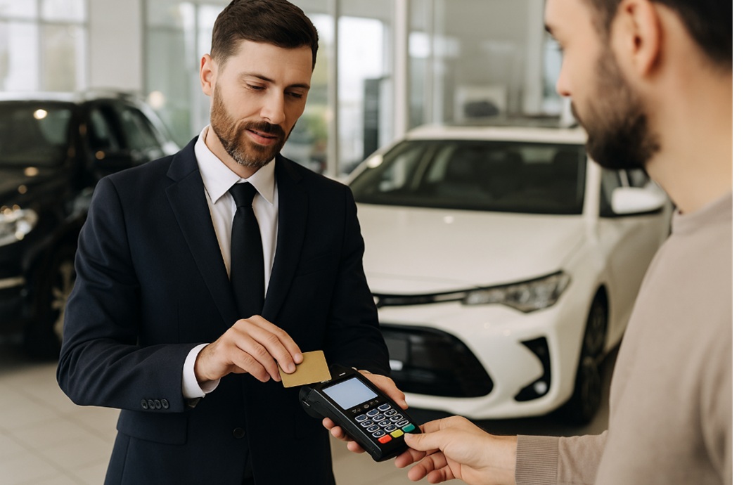 POS per concessionarie auto e moto: soluzioni affidabili per acconti e showroom