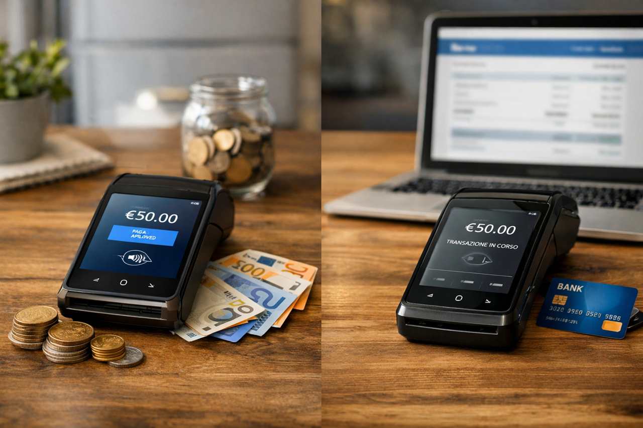 meglio pos con conto incluso o collegato alla banca