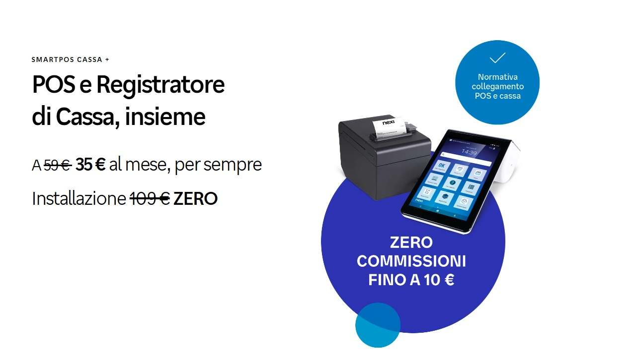 nexi promo smartpos cassa+