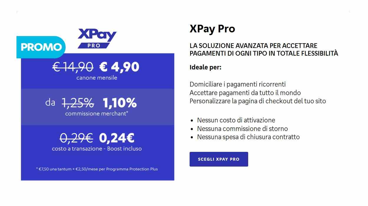 XPay Pro e XPay Hotel a prezzo scontato
