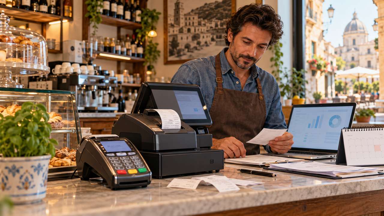 POS registratore telematico collegamento