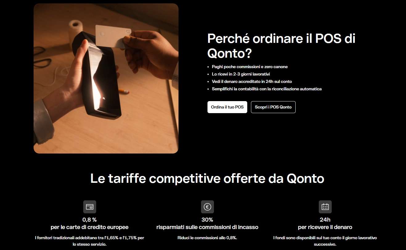 POS Pocket a 69 € e POS Pro a 139 €, terminali senza canone mensile